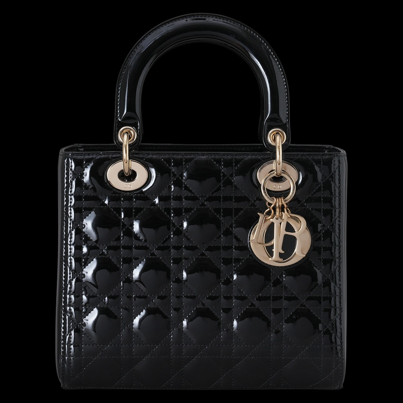 CHRISTIAN DIOR(USED)크리스찬디올 페이던트 레이디 디올 미듐